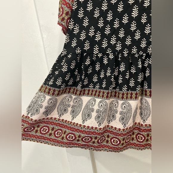 BEACHLUNCHLOUNGE small boho blouse cottagecore lagenlook peasant - Picture 8 of 12